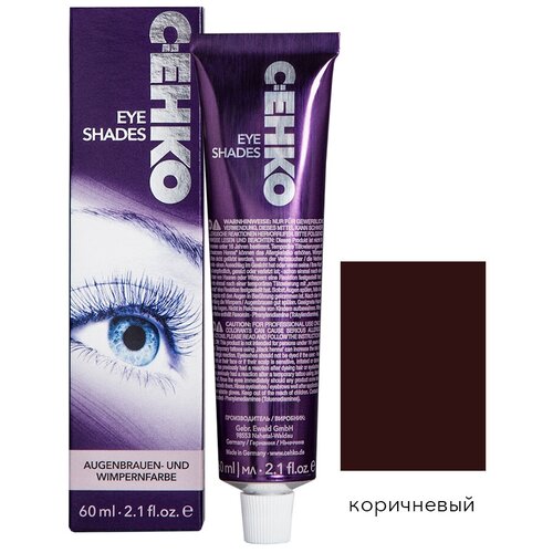 C:EHKO EYE SHADES краска для бровей и ресниц сине-черный 60мл