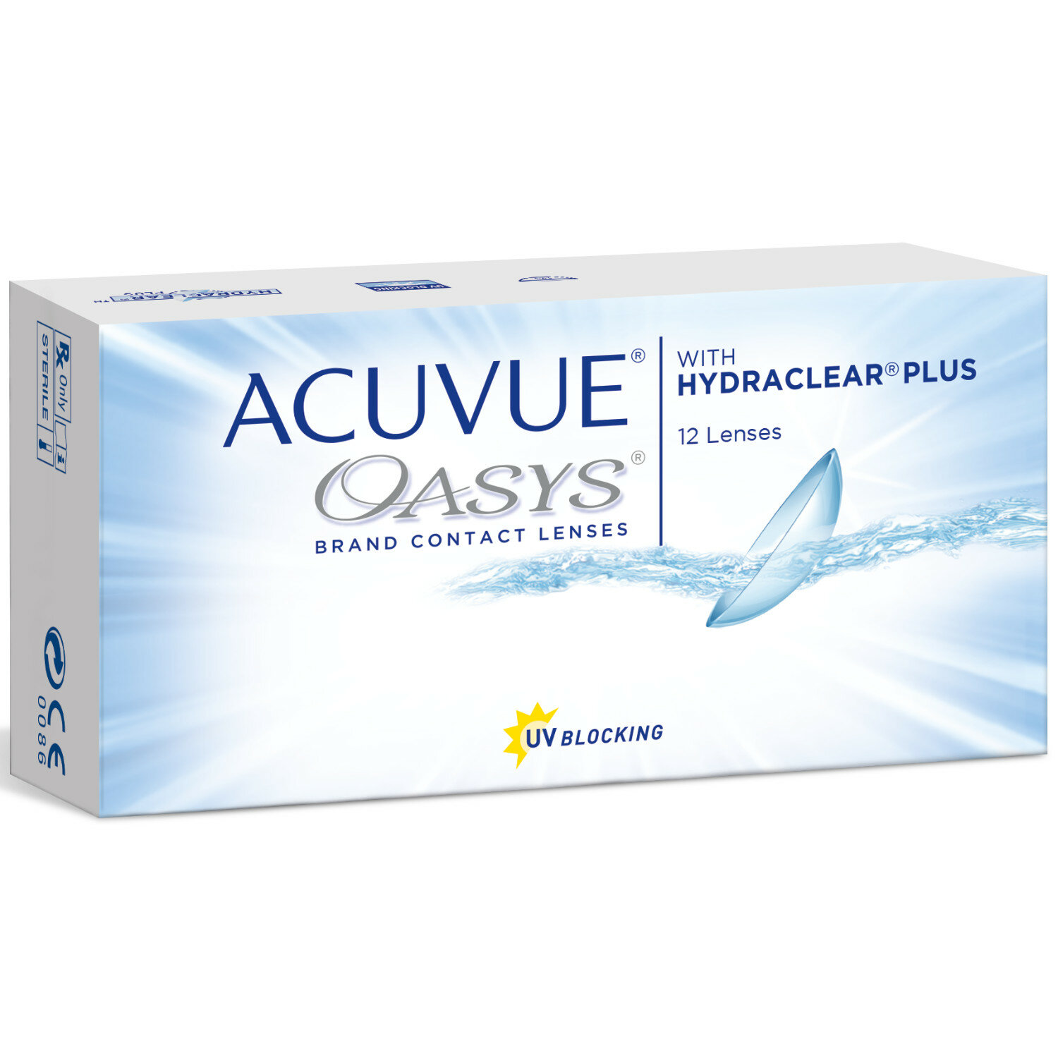 Контактные линзы ACUVUE OASYS with Hydraclear Plus (12 линз) -9.50 R 8.4, двухнедельные, прозрачные - фотография № 9