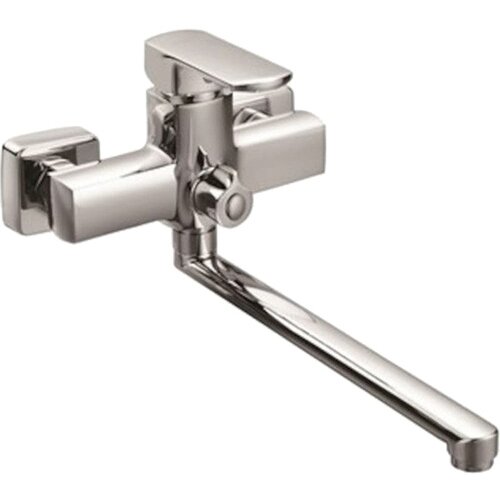 Смеситель с душевой лейкой BOOU B8215-18F,  хром хром