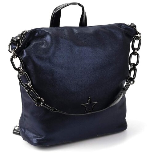 фото Женская текстильная сумка-рюкзак cidirro 8741 блу