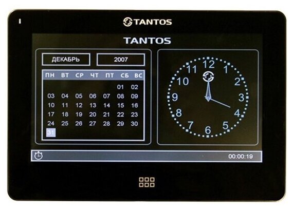 Видеодомофон Tantos NEO Slim (black)