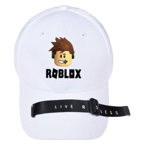 фото Бейсболка , размер onesize, белый нет бренда