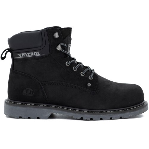 Ботинки PATROL, размер 42, черный ботинки patrol размер 42 серый