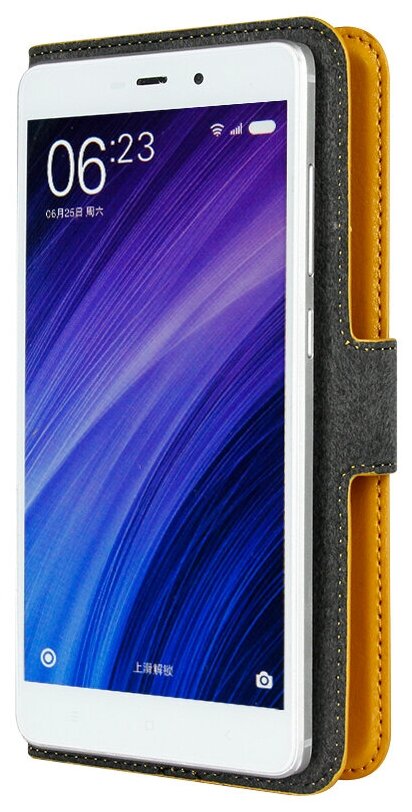 Универсальный чехол G-Case Slim Premium для смартфонов 4,2 - 5,0", оранжевый