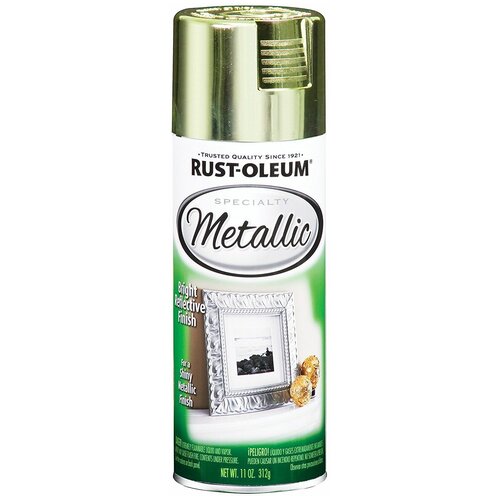 Rust-Oleum Specialty Metallic Spray Краска с эффектом яркого металлика, спрей, серебро (0,312кг)