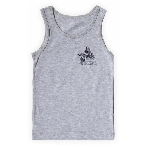 фото Майка luxxa, размер 98-104, серый