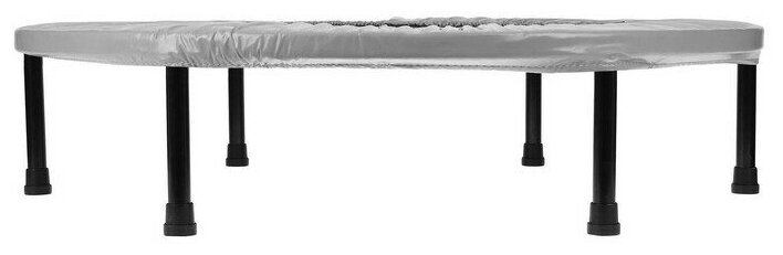 Батут детский ONLYTOP, d=101 см, цвет серый