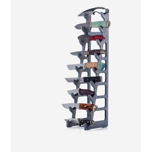 Подставка для ножей STANDWOOD Coral Reef 9 графит