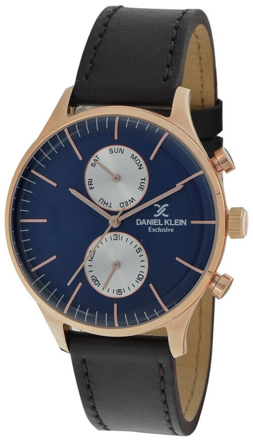 Наручные часы Daniel Klein, коричневый, синий