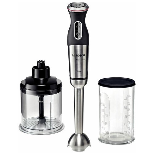 Погружной блендер Bosch MSM 87140 черныйнержавеющая сталь 449000₽