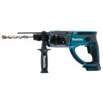 Аккумуляторный перфоратор 3-х режимный SDS+ Makita DHR202RM (18V, 4Ah, Li-Ion) - изображение