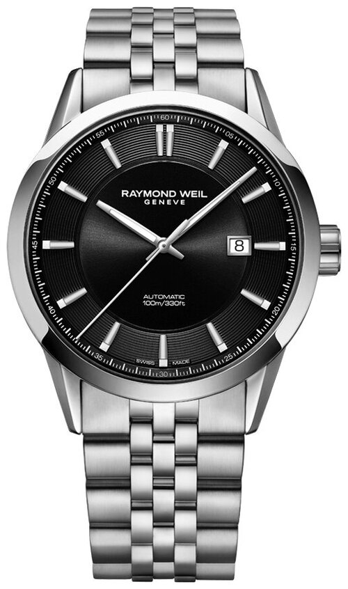 Наручные часы RAYMOND WEIL 2731-ST-20001, черный, серебряный