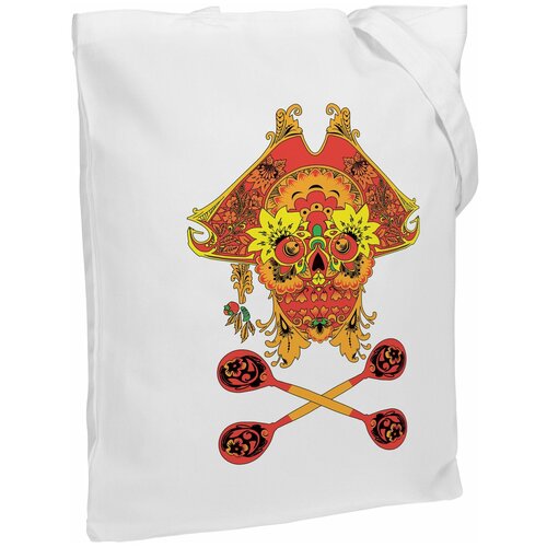 фото Сумка-шоппер yo ho hohloma, молочно-белая соль