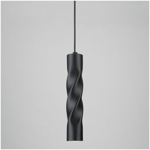 Спот Eurosvet Scroll 50136/1 LED черный, кол-во светодиодов: 1 шт., 4200 К, черный