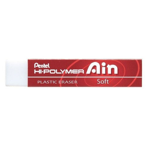 Pentel Ластик Hi-polymer Ain soft белый 40 шт.