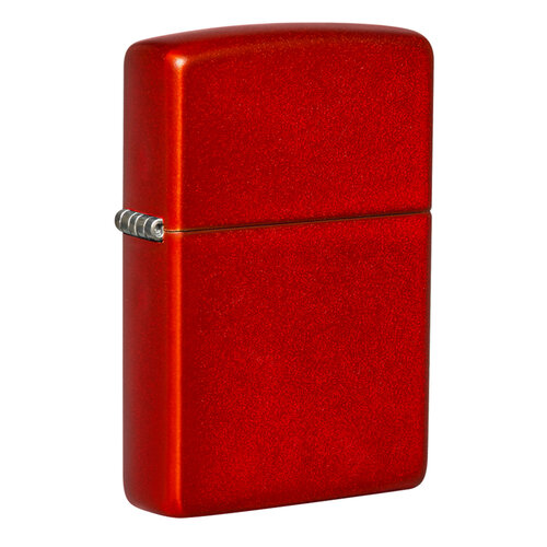 Zippo Classic Metallic Red, 49475 красный 1 шт. 1 шт. 50 мл 125 г зажигалка classic metallic red 49475zl