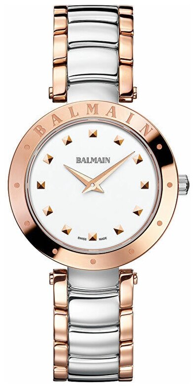 Наручные часы Balmain, серебряный, золотой