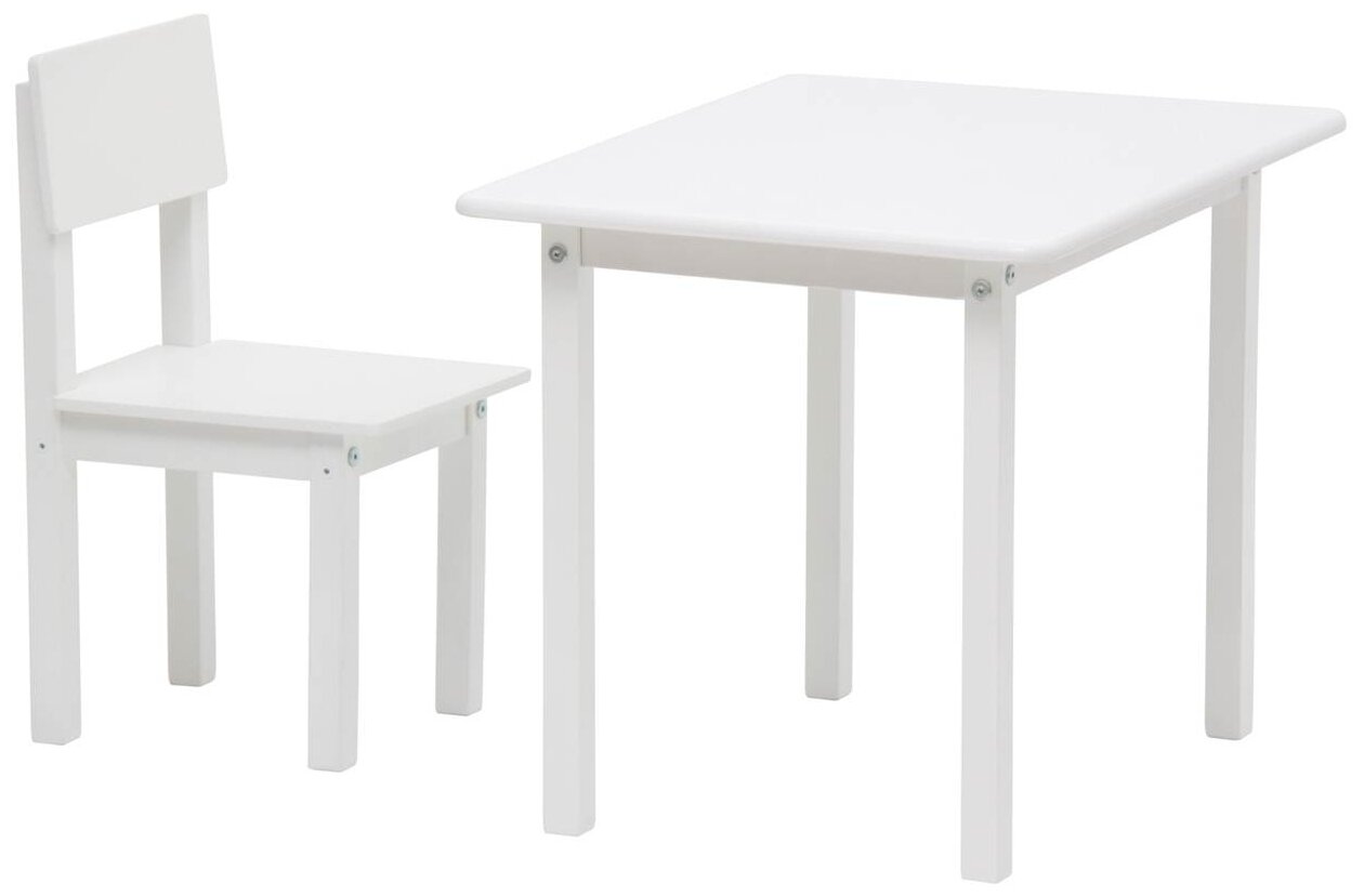 Комплект детской мебели Polini kids Simple 105 S белый