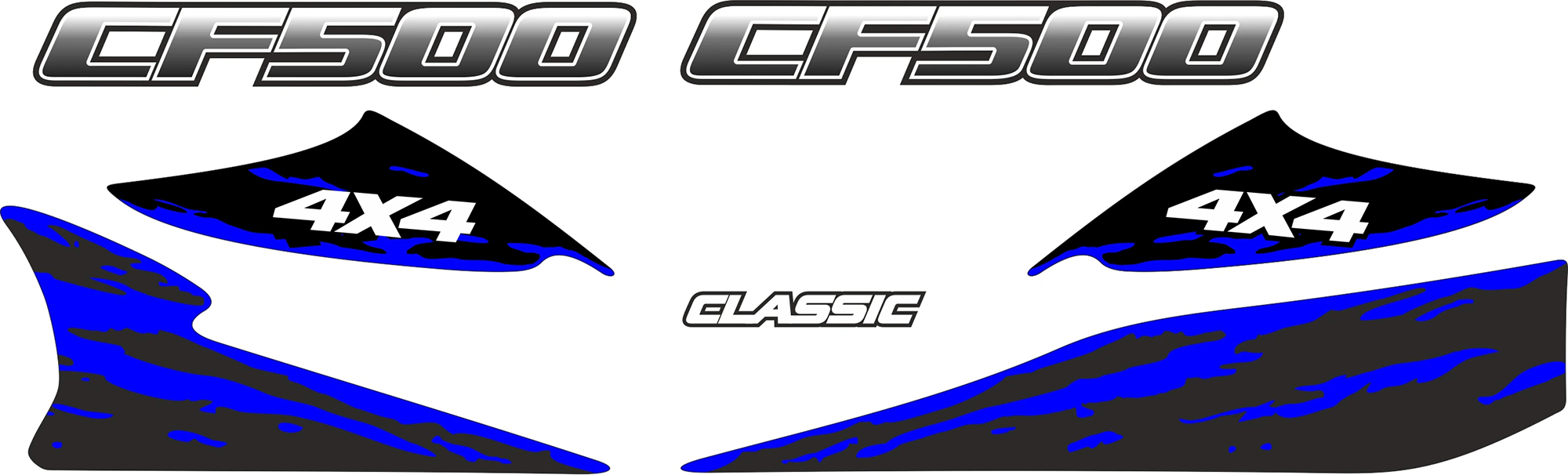 Комплект наклеек CF MOTO CF 500-2 500-2A