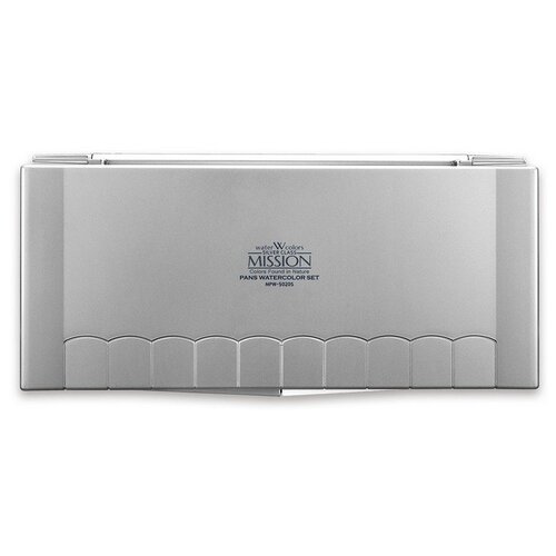 фото Набор акварели mijello "mission silver pen" 20 цветов серебряная палитра mpw-5020