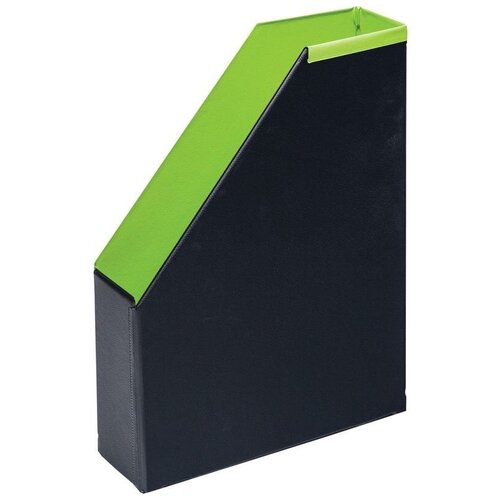 Вертикальный накопитель Bantex Модерн картонный зеленый ширина 70 мм 267330
