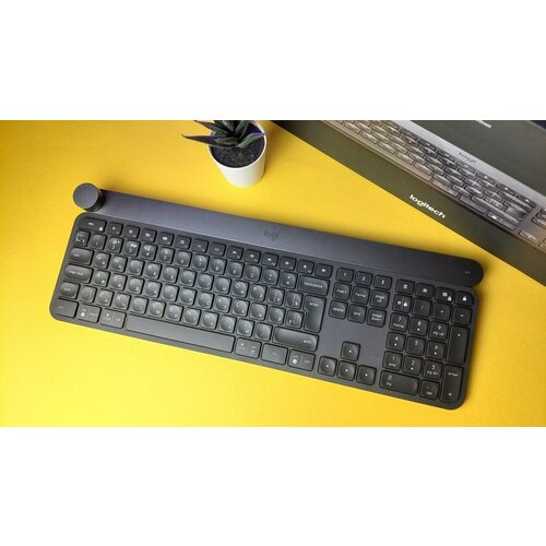 Беспроводная клавиатура Logitech Craft серый Русская - Оригинал 1799900₽