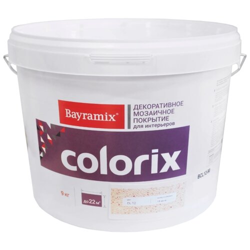 Декоративное покрытие Bayramix Colorix, CL 12, 9 кг