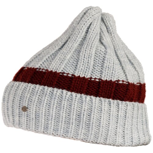 фото Шапка женская finn flare, цвет: светло-серый w19-32132_211, размер 56