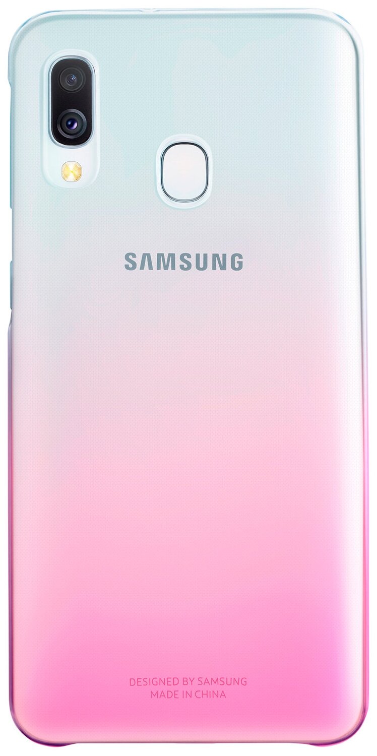 Чехол-крышка Samsung EF-AA405CVEGRU для Galaxy A40, поликарбонат, фиолетовый - фото №2