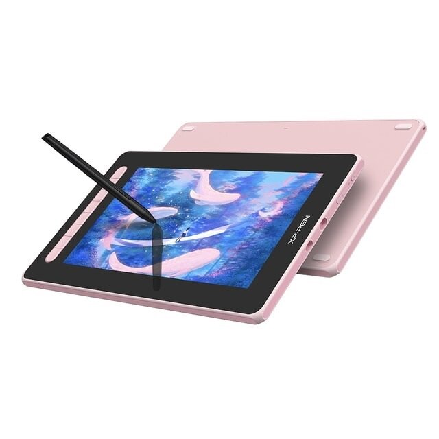 XP-Pen Artist 12 (2-е поколение), розовый