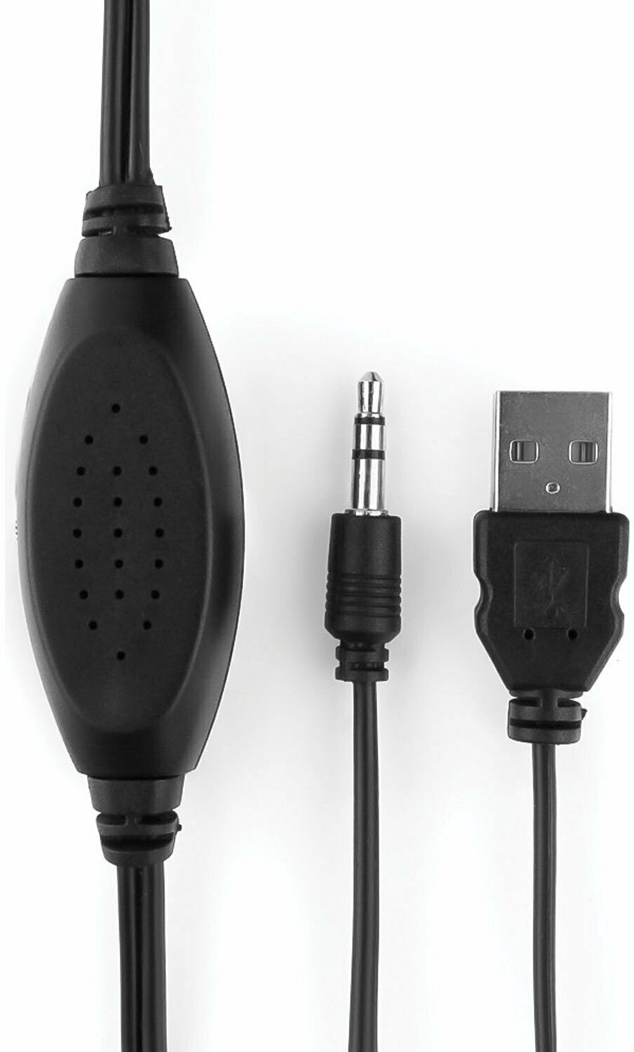 Акустическая система 2.0 Gembird, SPK-203, МДФ, 6 Вт, регулятор громкости, USB-питание, черный