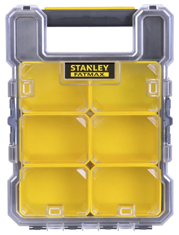 Органайзер STANLEY FatMax 1-72-378 , 26.1x35.9x11.5 см, серый/ желтый