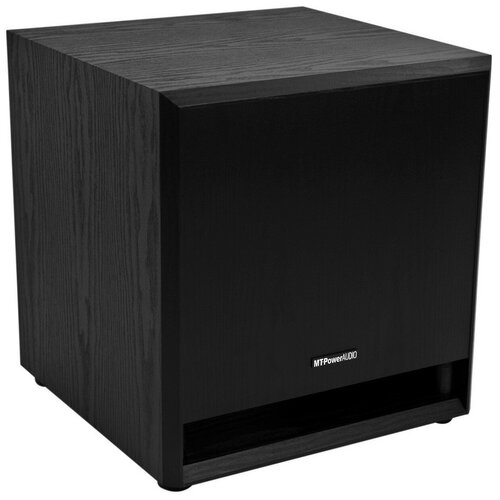 Сабвуфер MT-Power Blust 2, черный фазоинверторный сабвуфер mt power 89509008 blust 2 sub black