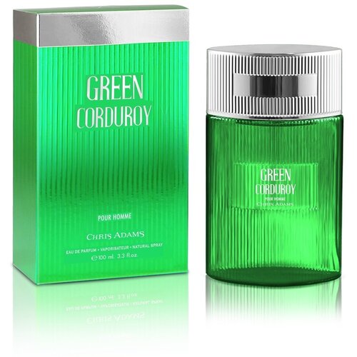 CHRIS ADAMS GREEN CORDUROY парфюмерная вода 100 мл парфюмерная вода мужская chris adams green corduroy 100 мл
