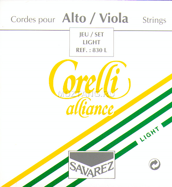 Струны для альта CORELLI 830L Alliance Light