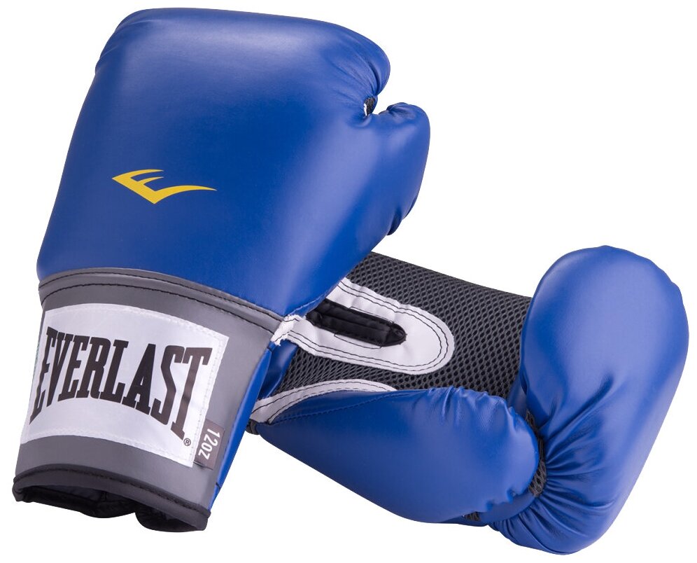 Перчатки тренировочные Everlast PU Pro Style Anti-MB 10oz синие