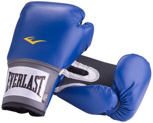 Боксерские перчатки Everlast PU Pro style anti-MB blue 10 oz