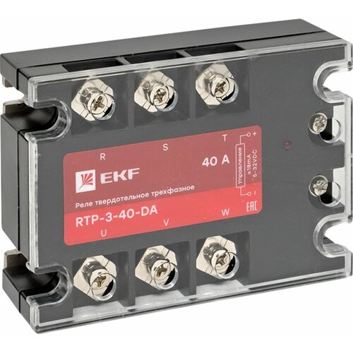 Твердотельное трехфазное реле EKF RTP-40-DA PROxima