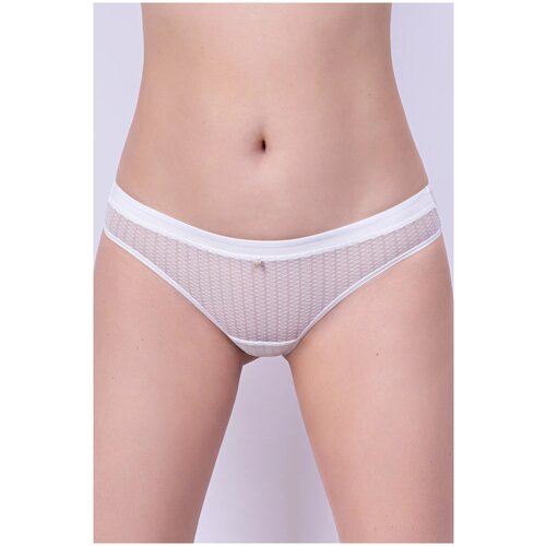 фото Milavitsa трусы тонг средней посадки classic elegant, размер 90, белый