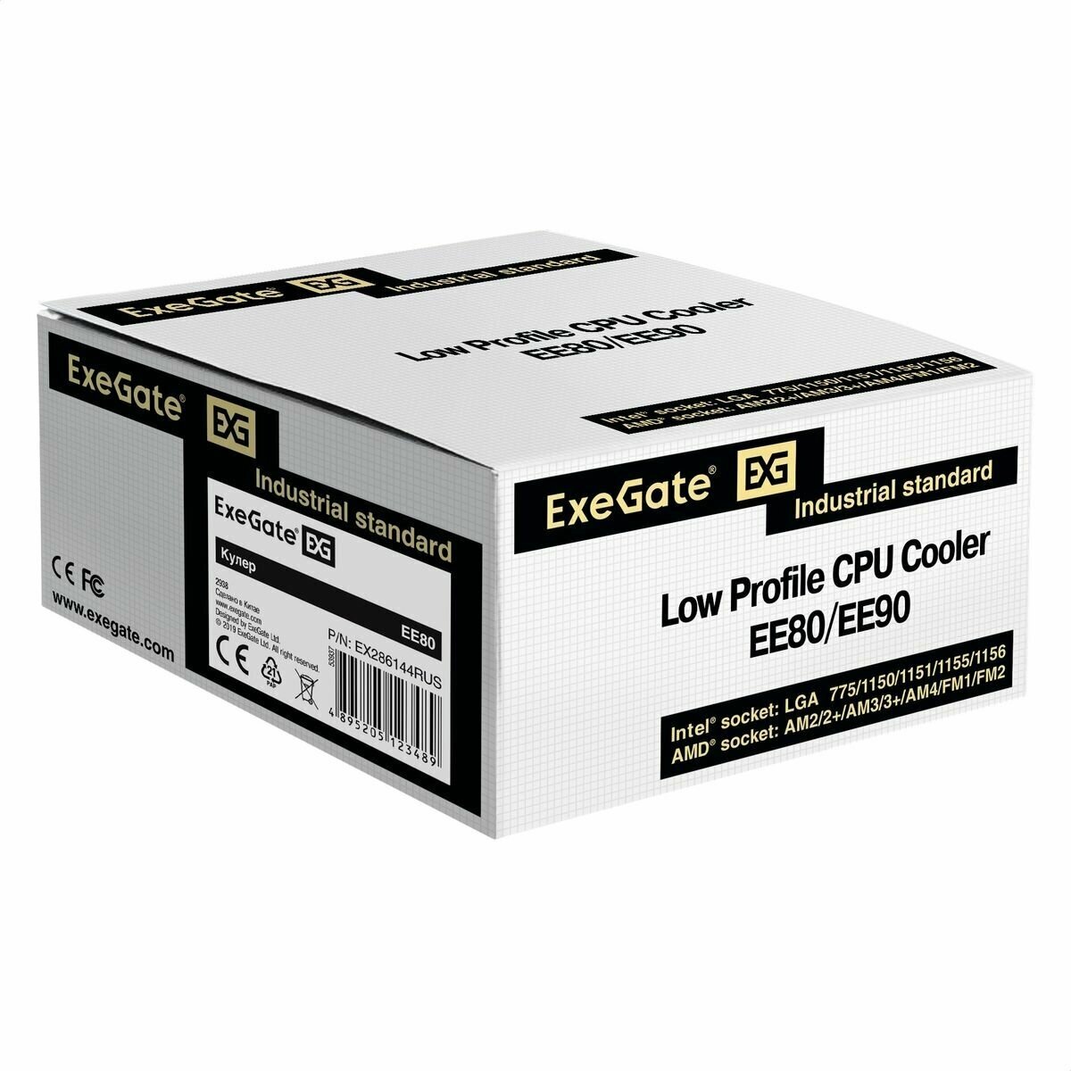 Кулер для процессора ExeGate EE80