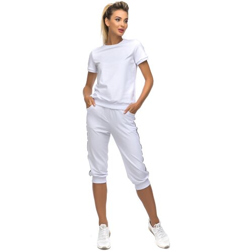 фото Костюм drive (pm france 1803-1) размер s (44), белый peche monnaie