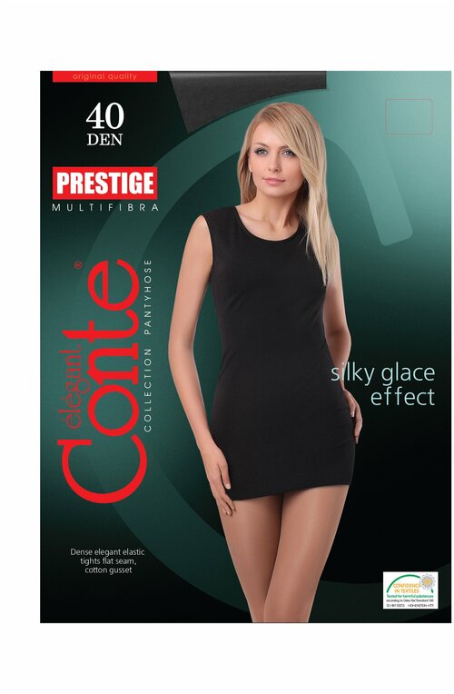 Колготки  Conte elegant Prestige, 40 den, размер 6, черный