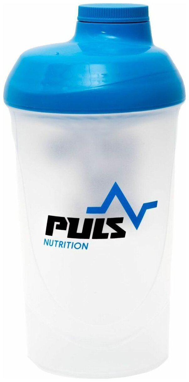 Шейкер Puls Nutrition с крышкой 600мл