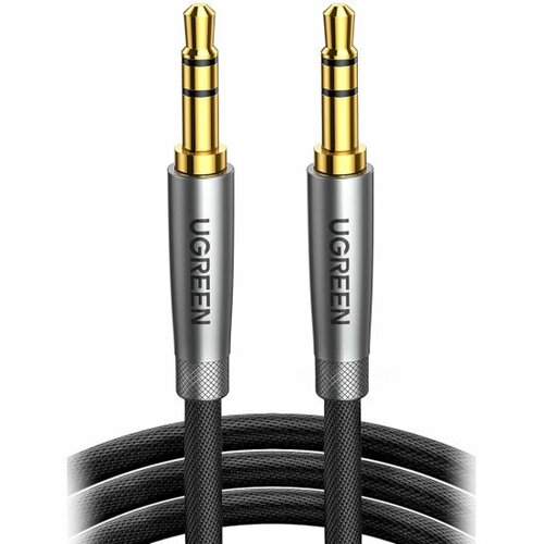 Аксессуар Ugreen AV150 Jack 3.5mm 1m Silver-Grey 50355 digital coaxial audio cable 3 5mm male to rca male spdif audio output cable