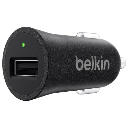 Автомобильное зарядное устройство Belkin MIXIT Metallic (F8M730bt), черный