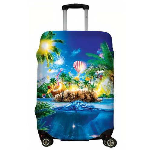 фото Чехол для чемодана "island of dreams" размер m lejoy