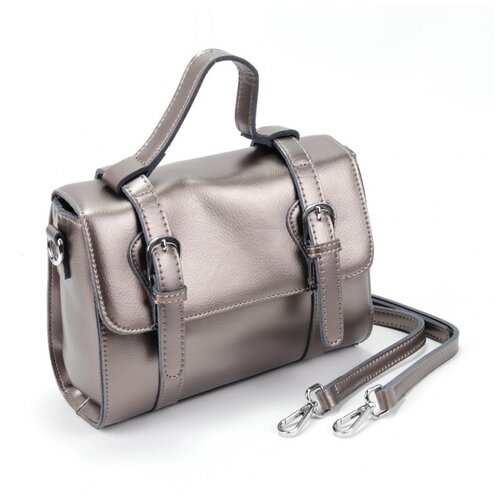 фото Женская кожаная сумка d-1940 д.сильвер fuzi house