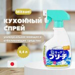 Чистящее средство для кухни, универсальное моющее и отбеливающее средство, 0,4 л, кухонный спрей Mitsuei - изображение