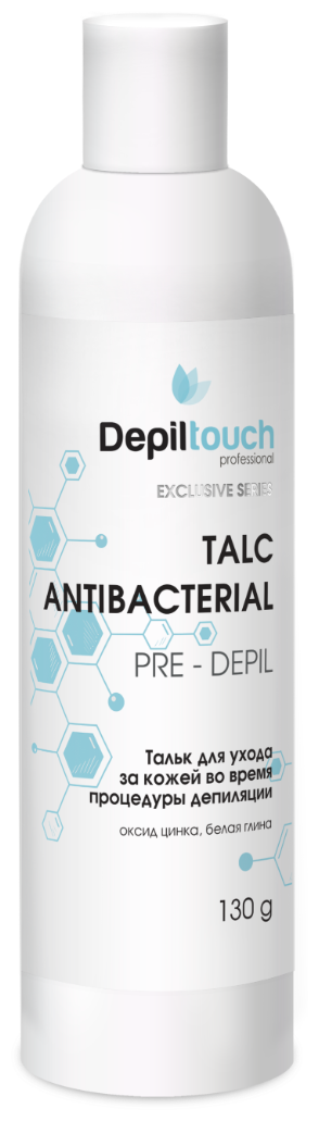 Тальк Depiltouch Professional с антибактериальным эффектом 130гр