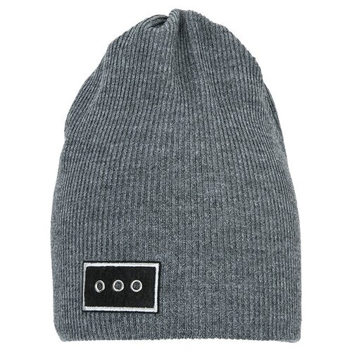 фото Шапка mialt, размер 50-52, серый